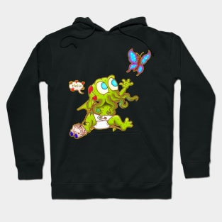 The Call Of Cute Hulhu no text Hoodie